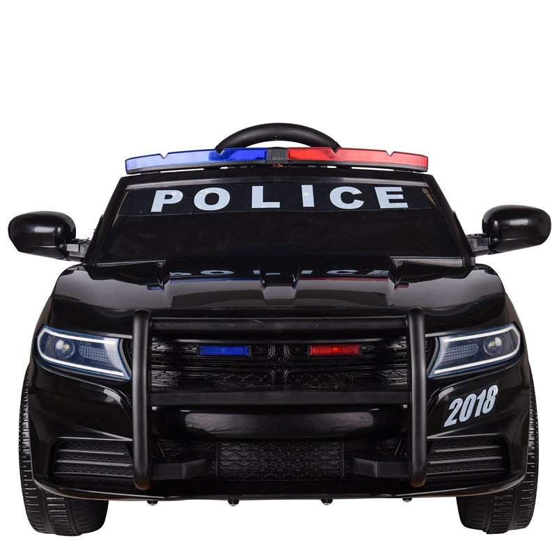 Электромобиль Dodge Police JC 666 черного цвета  